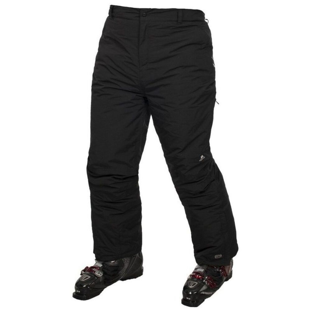 Trespass Kids Unisex Contamines Padded Ski Pants / Black